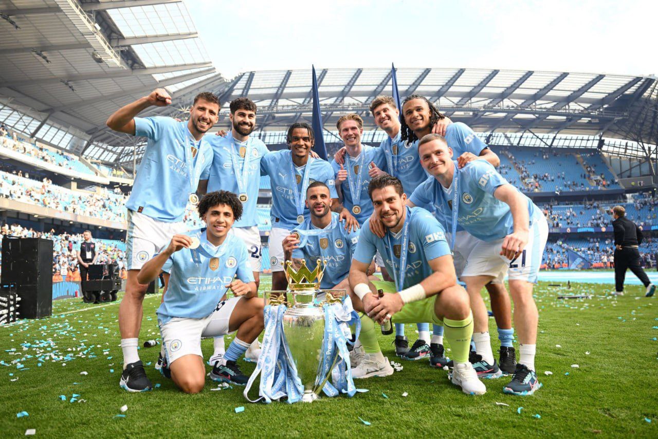 منچسترسیتی قهرمان لیگ برتر انگلیس شد + جدول نهایی