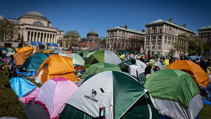 تظاهرات گسترده در دانشگاه‌های آمریکا/ پلیس به دانشگاه کلمبیا یورش