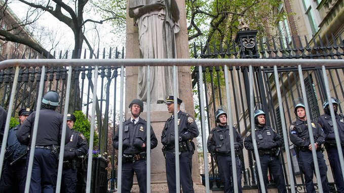 تظاهرات گسترده در دانشگاه‌های آمریکا/ پلیس به دانشگاه کلمبیا یورش