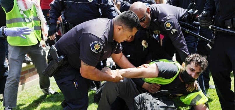 ریاکاری دولت آمریکا در موضوع آزادی بیان؛ شمار دانشجویان بازداشت‌شده به ۷۰۰ نفر رسید