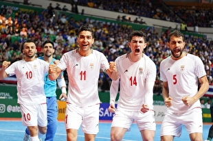 فینال جام ملت‌های فوتسال آسیا| پیروزی ایران مقابل تایلند در پایان نیمه اول + فیلم