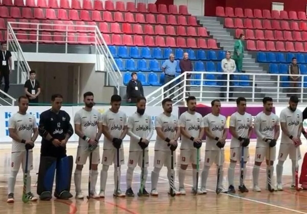 دومین پیروزی ایران در مسابقات هاکی سالنی قهرمانی آسیا