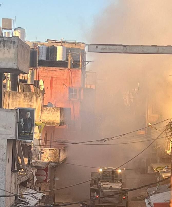 رژیم صهیونیستی اردوگاه بلاطه را هدف قرار داد