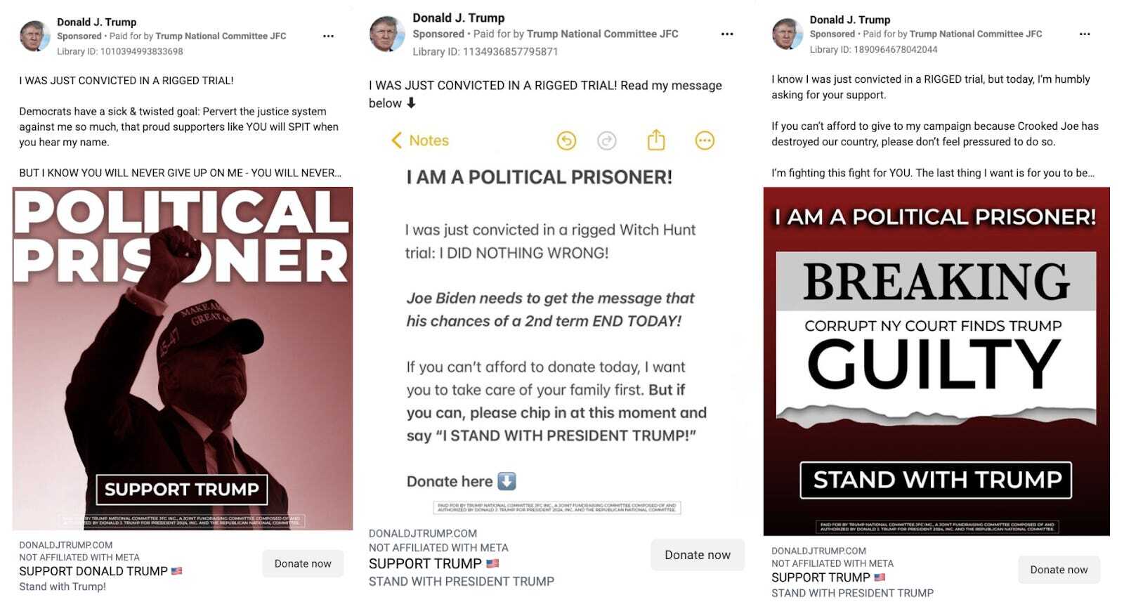 «محکومیت»، ترامپ را پولدارتر کرد