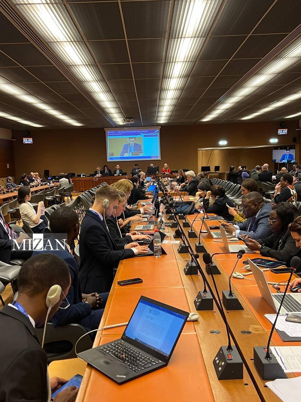 ایران رئیس کمیته امور عمومی کنفرانس بین‌المللی کار شد