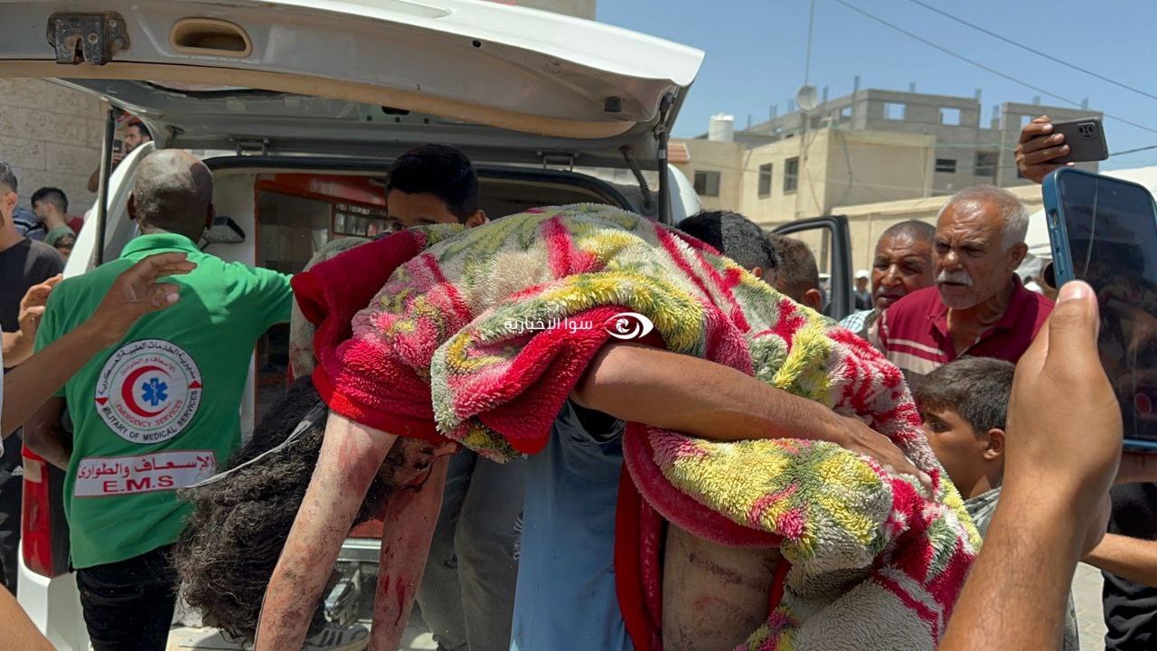 رژیم صهیونیستی اطراف بیمارستان شهدای الاقصی را هدف قرار داد