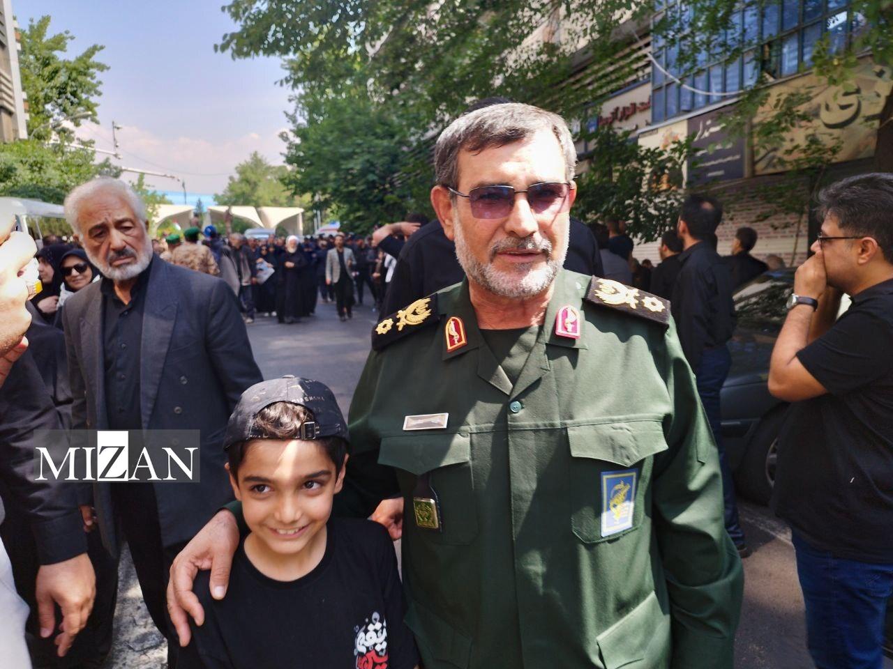 حضور مسئولین و مقامات کشوری در مراسم تشییع رئیس جمهور و همراهان