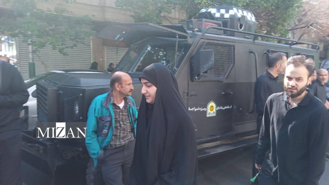 حضور مسئولین و مقامات کشوری در مراسم تشییع رئیس جمهور و همراهان