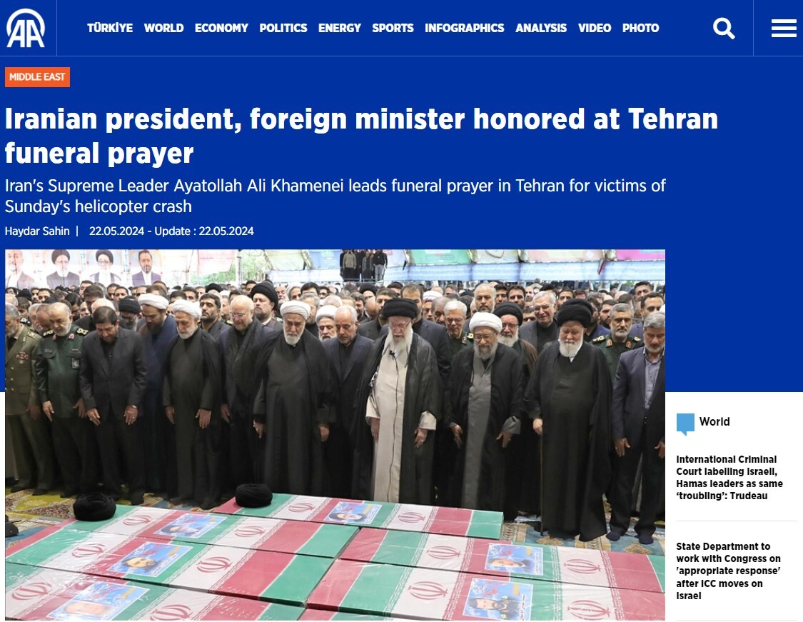 بازتاب برگزاری تشییع پیکر شهدای خدمت در رسانه‌های بین‌المللی