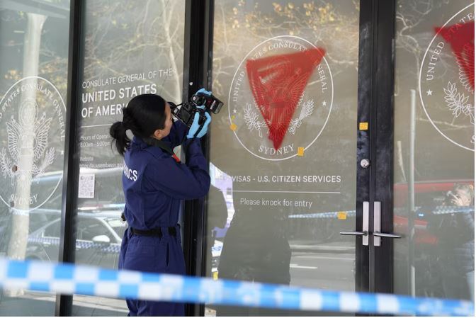 حمله به کنسولگری آمریکا در استرالیا