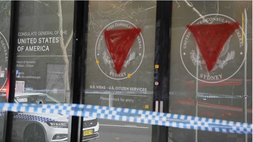 حمله به کنسولگری آمریکا در استرالیا