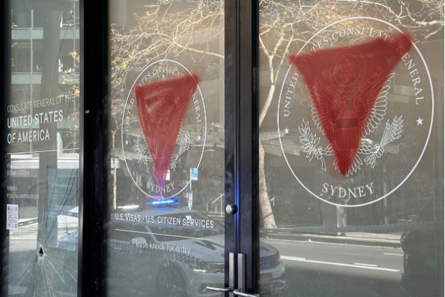 حمله به کنسولگری آمریکا در استرالیا