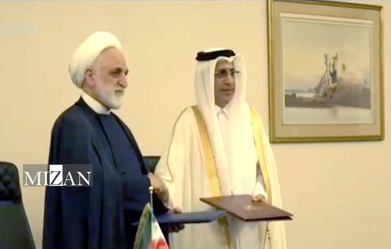 امضای تفاهم‌نامه همکاری قضایی بین ایران و قطر/ رئیس قوه قضاییه: ایرانیان خارج از کشور می‌توانند سفیران ممتازی برای ایران اسلامی باشند/اهتمام ویژه‌ای به رفع مسائل و مشکلات حقوقی و قضایی اتباع خود در کلیه کشور‌ها داریم