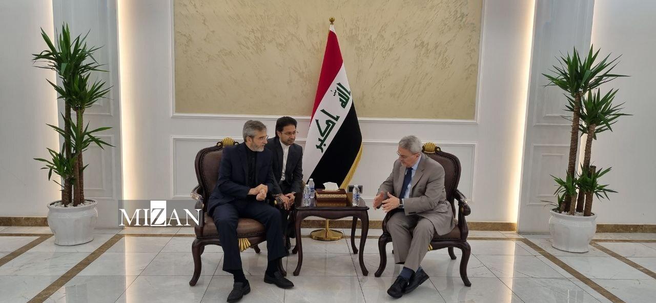 باقری به عراق سفر کرد باقری به عراق سفر کرد