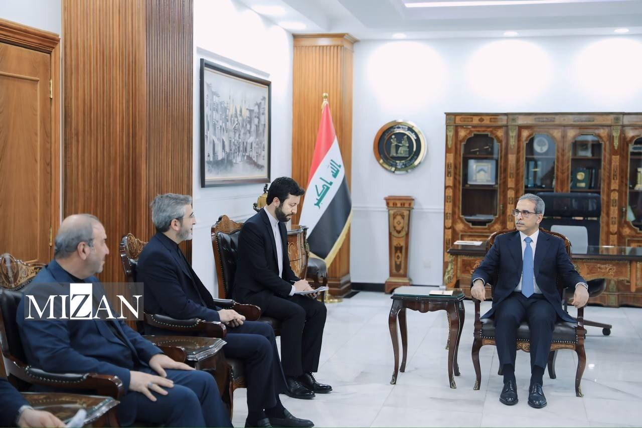 باقری با مقامهای عراقی دیدار کرد باقری با مقامهای عراقی دیدار کرد