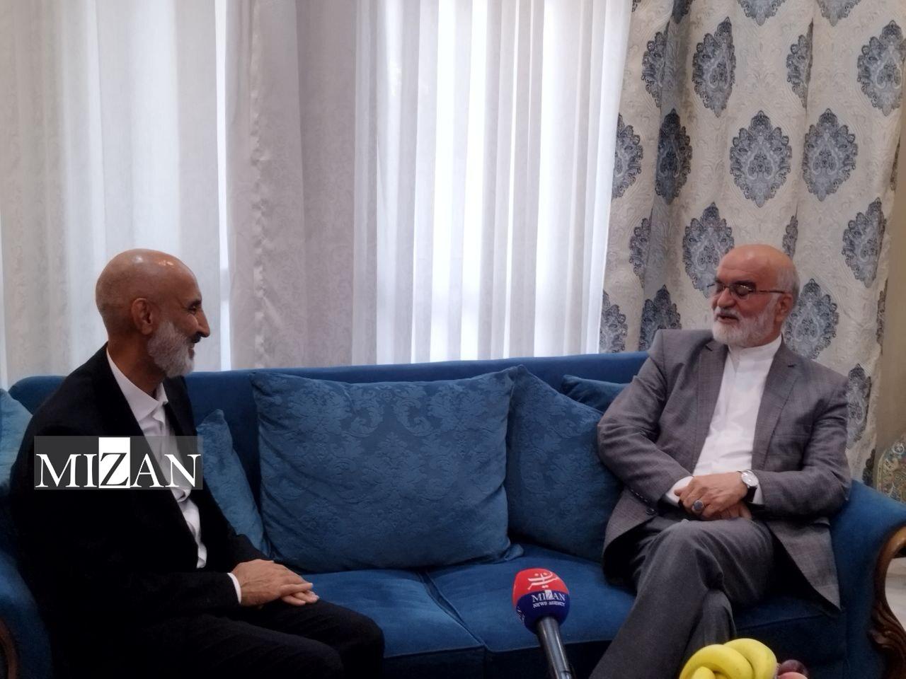 حضور مقام‌های عالی قضایی در منزل حمید نوری