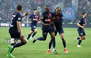 جام حذفی فوتبال فرانسه| پاریس با فتح جام حذفی فصل را به اتمام رساند؛ امباپه آخرین جام را در فرانسه بالای سر برد