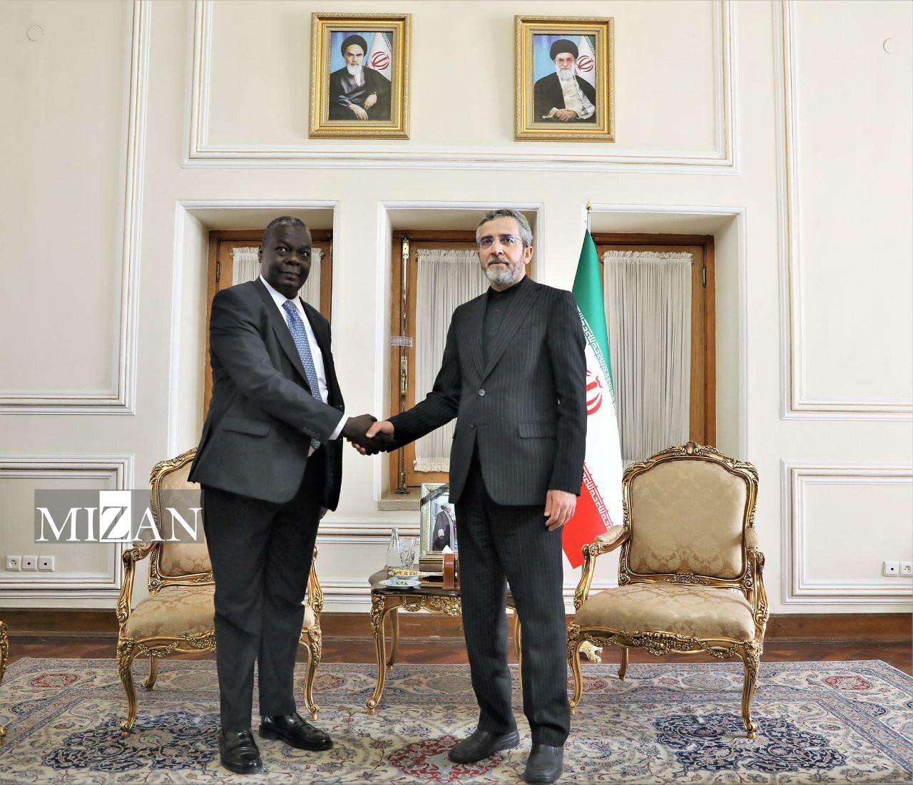 دیدار وزیر خارجه سودان و فرستاده ویژه رئیس‌جمهور کوبا با باقری