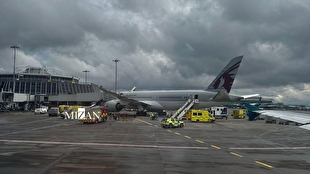 مصدومیت ۱۲ نفر در طول پرواز دوحه به دوبلین