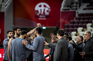 سوپرلیگ بسکتبال غرب آسیا| پیروزی شهرداری گرگان مقابل تامیل نادو هند