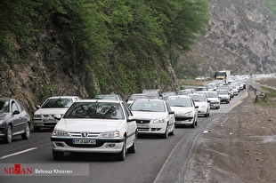 ترافیک سنگین در آزادراه قزوین – کرج - تهران