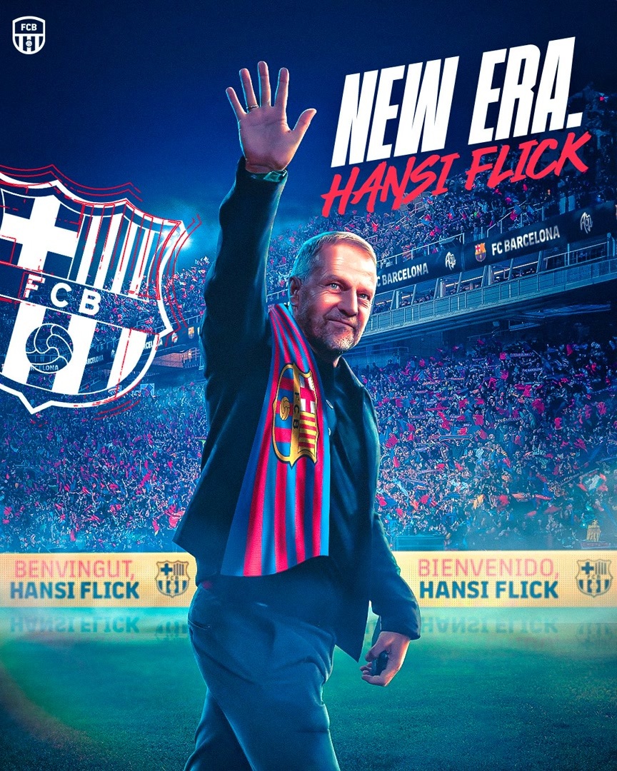 فلیک رسماً هدایت بارسلونا را بر عهده گرفت فلیک رسماً هدایت بارسلونا را بر عهده گرفت