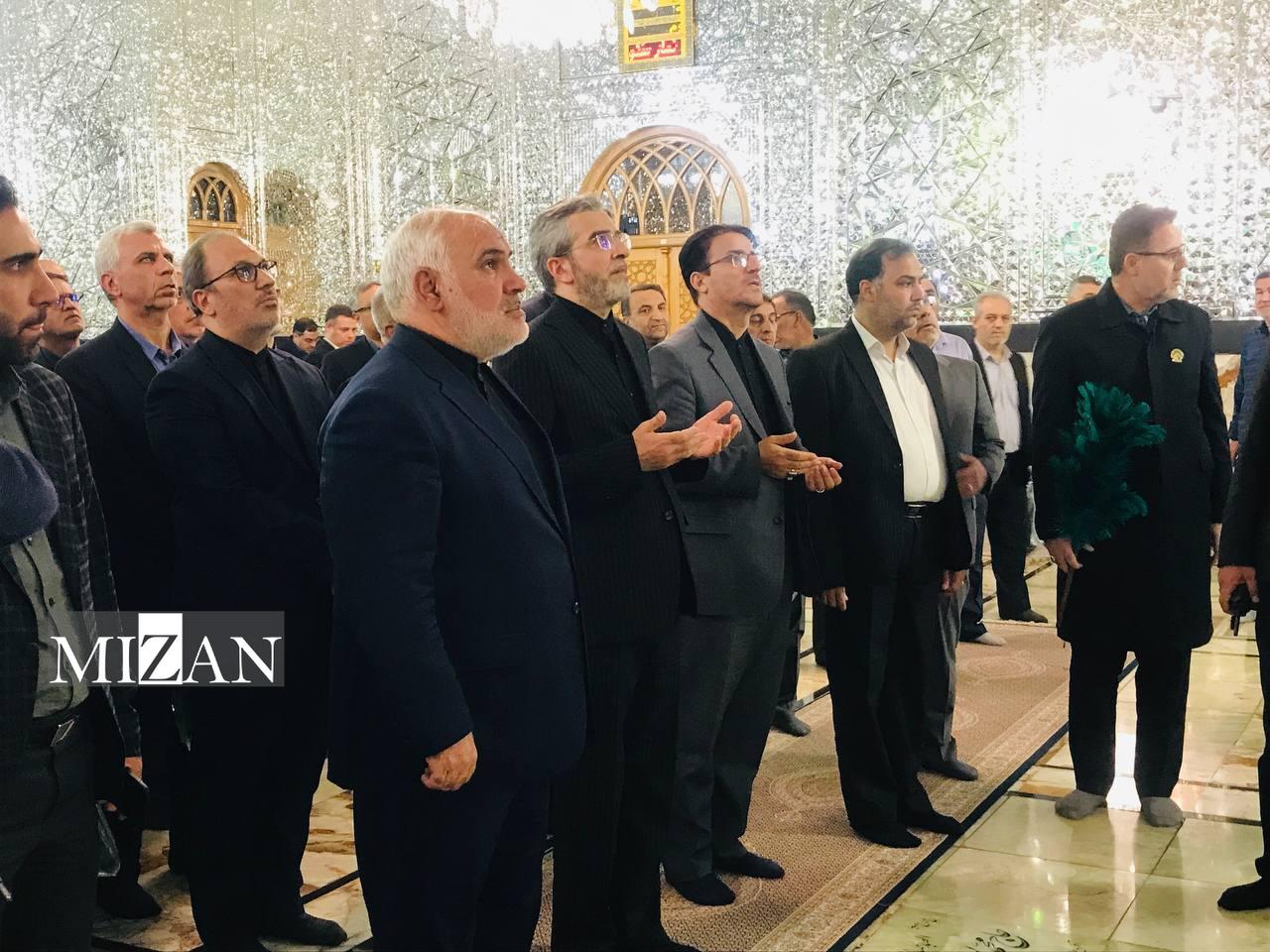 حضور سرپرست وزارت امور خارجه در محل آرامگاه شهید امیرعبداللهیان