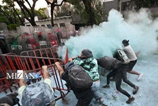 بخشی از سفارت رژیم‌صهیونیستی در پایتخت مکزیک طعمه آتش شد