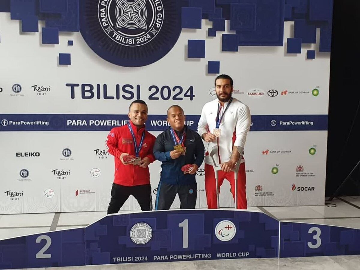 جام جهانی پاراوزنه‌برداری| محسن بختیار موفق به کسب مدال برنز مجموع شد