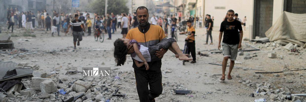 حقوق بشر آمریکایی؛ سوخت ماشین نسل‌کشی در غزه