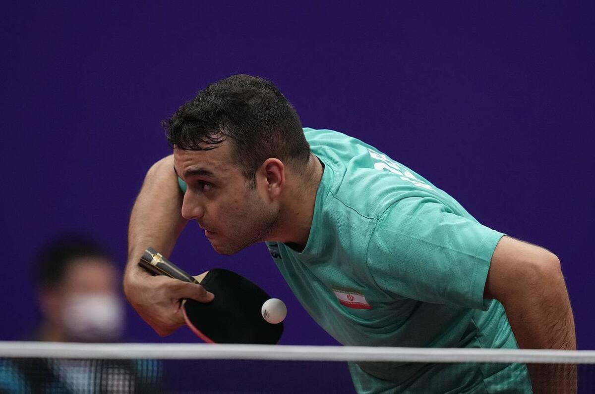 هدایی: درگیر تمرینات شخصی‌ام هستم/ دومی در لیگ تنیس روی میز نتیجه بدی نبود