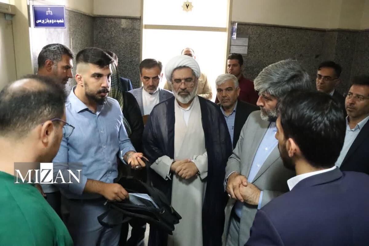 رئیس کل دادگستری آذربایجان غربی از حوزه قضایی میاندوآب بازدید کرد