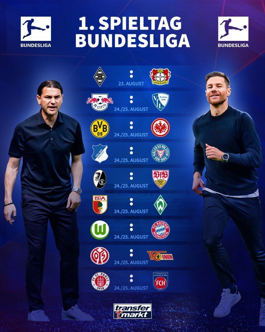 اعلام برنامه بازی‌های فصل جدید بوندس‌لیگا