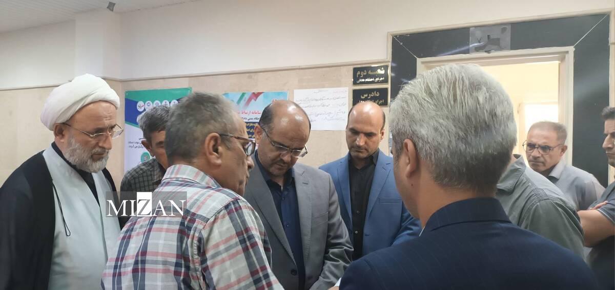 رئیس کل دادگاههای عمومی و انقلاب تهران از مجتمع قضایی بعثت بازدید کرد رئیس کل دادگاههای عمومی و انقلاب تهران از مجتمع قضایی بعثت بازدید کرد