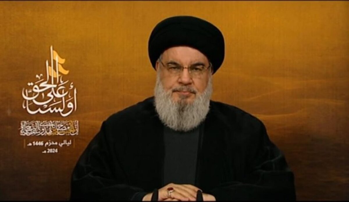 سید حسن نصرالله: هدف دشمن نابودی ارزشهای مرتبط با جهاد، شهادت و مقاومت است سید حسن نصرالله: هدف دشمن نابودی ارزشهای مرتبط با جهاد، شهادت و مقاومت است