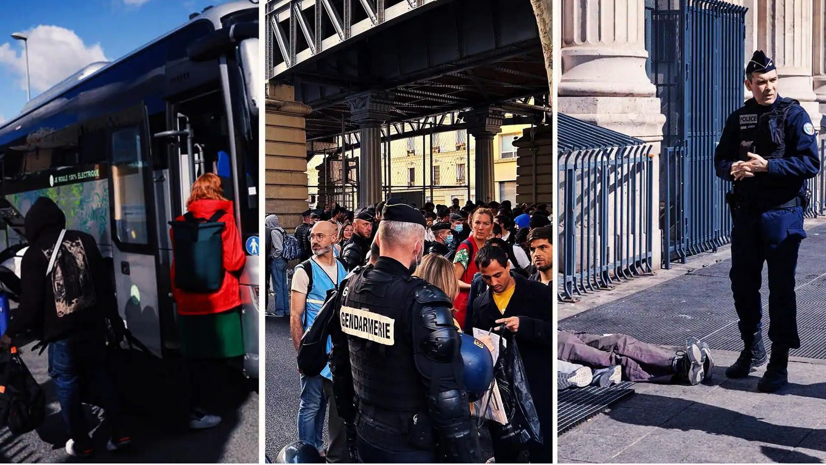 اخراج بی‌خانمان‌ها از پاریس در آستانه آغاز بازی‌های المپیک