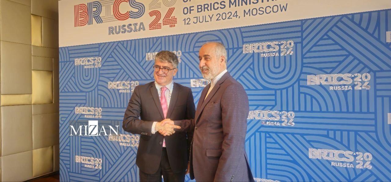 گسترش روابط دوجانبه و مقابله با استفاده ابزاری از حقوق بشر؛ محور رایزنی کنعانی و همتایان عضو بریکس