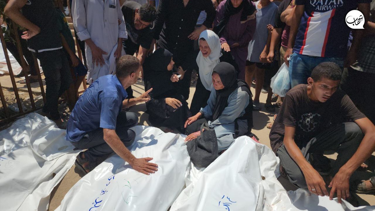 بمباران منطقه المواصی از سوی رژیم صهیونیستی؛ ده‌ها نفر به شهادت رسیدند