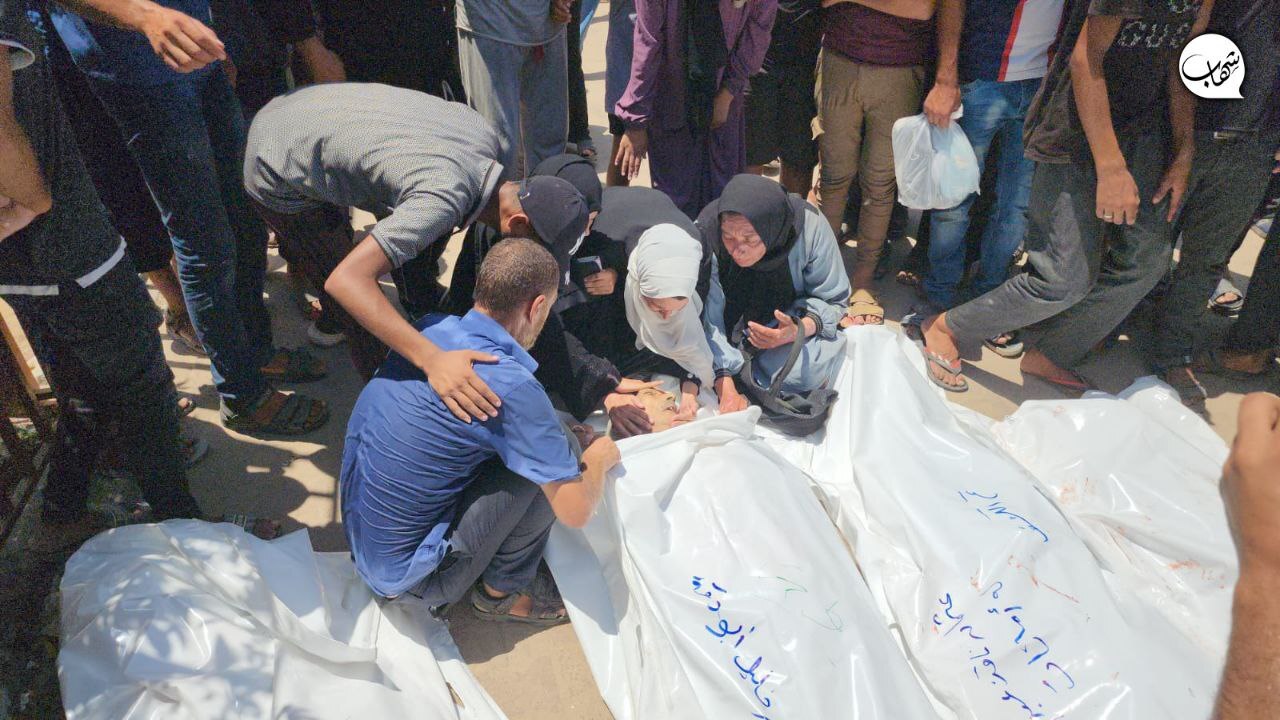 بمباران منطقه المواصی از سوی رژیم صهیونیستی؛ ده‌ها نفر به شهادت رسیدند