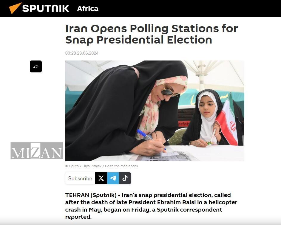 بازتاب برگزاری انتخابات ریاست جمهوری ایران در رسانههای بینالمللی بازتاب برگزاری انتخابات ریاست جمهوری ایران در رسانههای بینالمللی