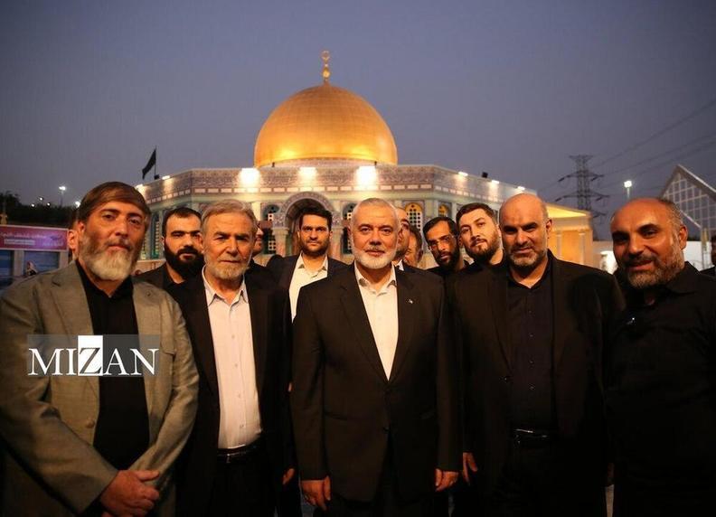 آخرین تصویر شهید اسماعیل هنیه در تهران