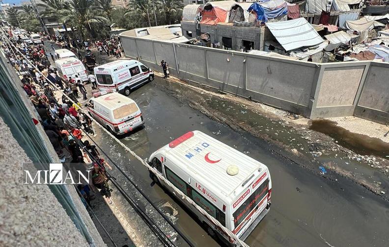 جنایتی دیگر در غزه؛ چادرهای آوارگان بمباران شد جنایتی دیگر در غزه؛ چادرهای آوارگان بمباران شد