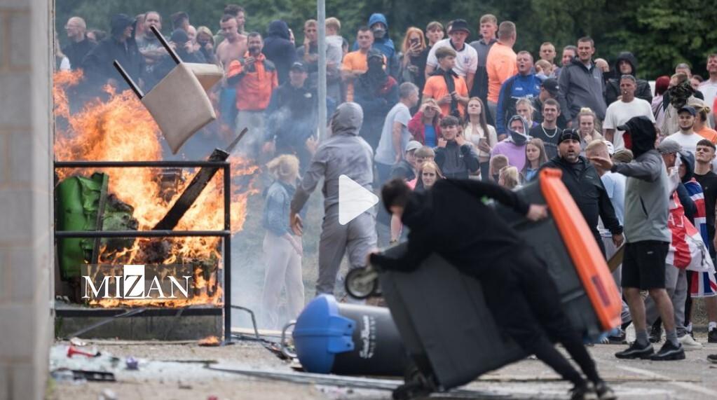 مواجهه انگلیس با بدترین ناآرامی‌های یک دهه اخیر؛ شیوع خشونت راست‌گرایان افراطی علیه‌های پناهجویان