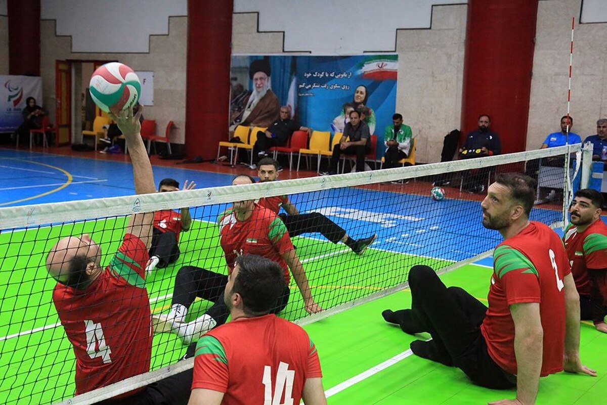 پارالمپیک ۲۰۲۴| برگزاری آخرین اردوی تیم ملی والیبال نشسته پیش از اعزام به پاریس