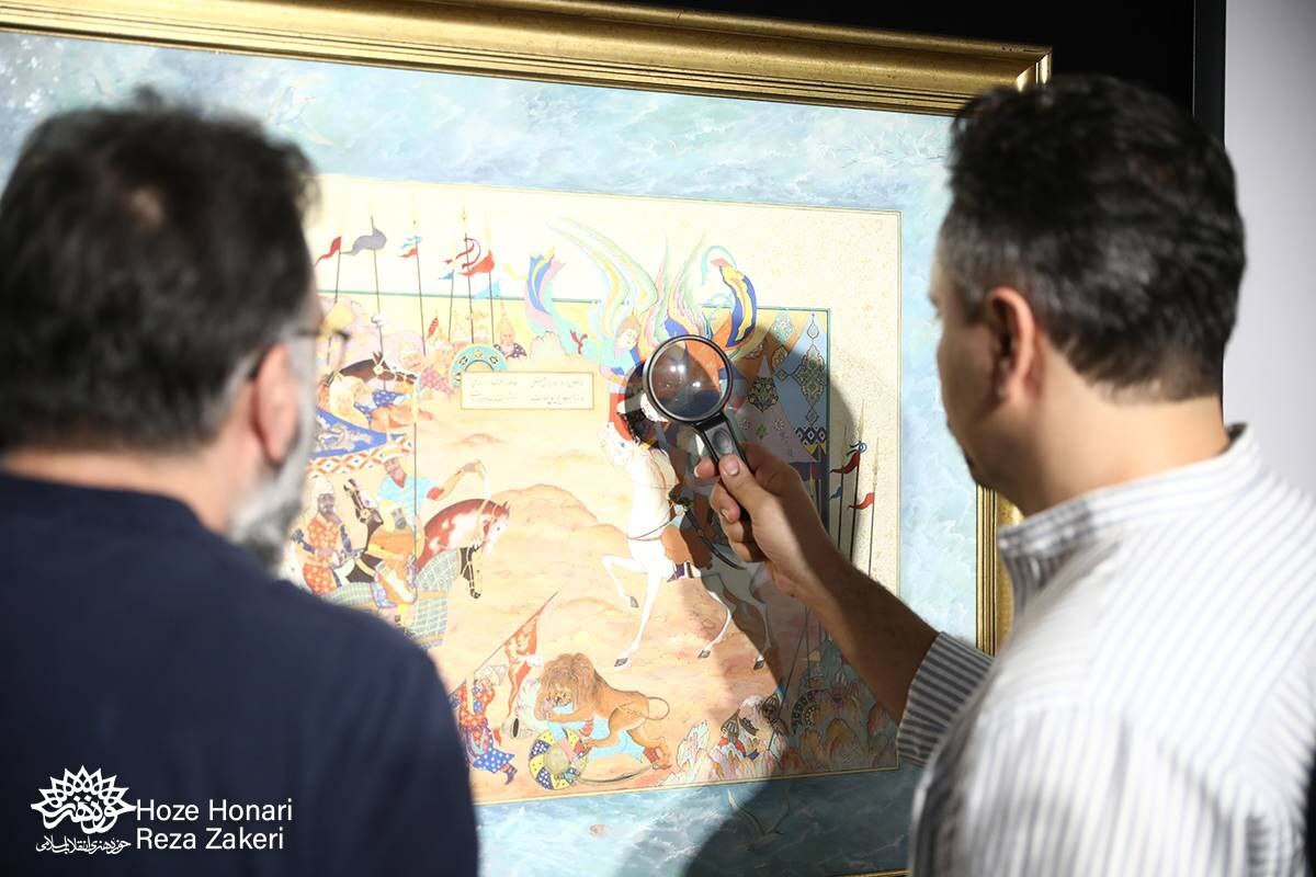 «روضه بهشت» از پیوند تفکر و احساس هنرمندان نگارگر می‌گوید