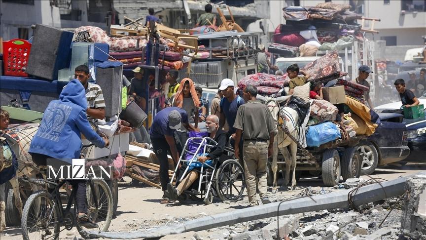 بحران بشردوستانه غزه زیر فشار دستورهای تخلیه رژیم صهیونیستی