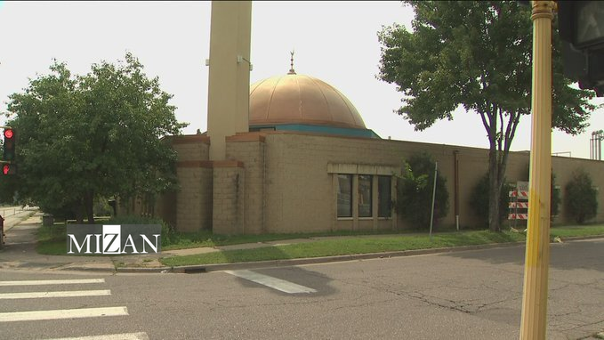 تیراندازی در محوطه بیرونی یک مسجد در مینیاپولیس آمریکا