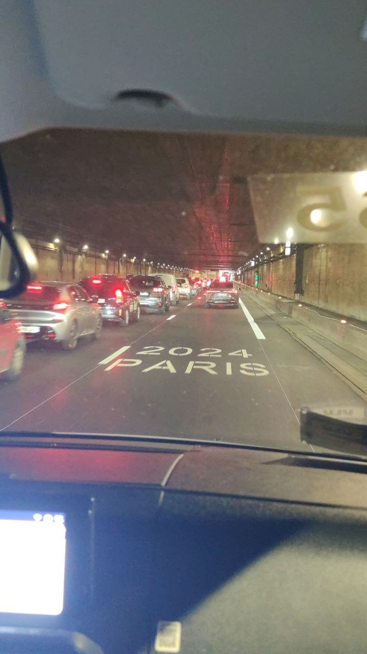 المپیک ۲۰۲۴| در آستانه افتتاحیه؛ مسیر ویژه تردد خودروهای المپیک افتتاح شد + ویدیو