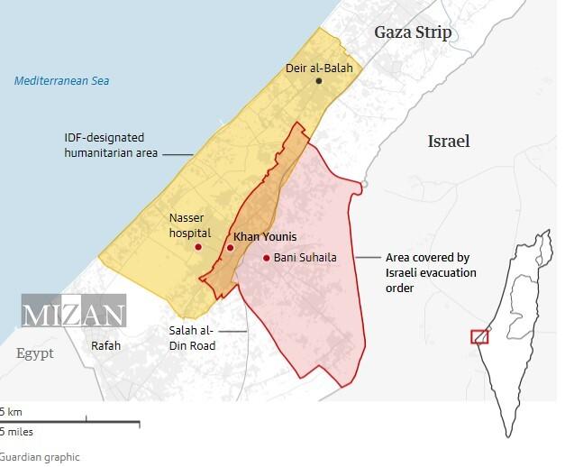 محاصره خان‌یونس و موج‌های آوارگی تشدید شده در غزه