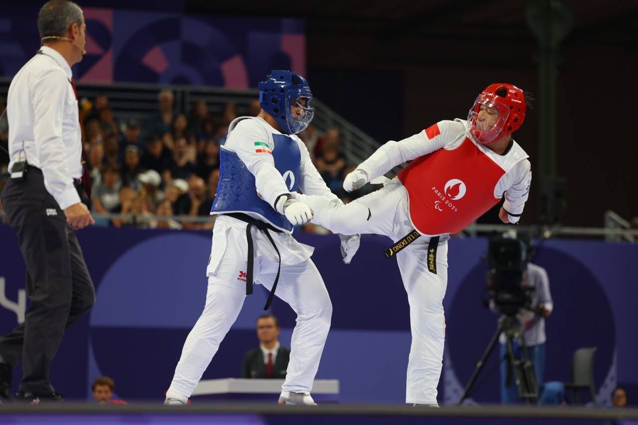 پارالمپیک ۲۰۲۴| صعود حق شناس به نیمهنهایی پاراتکواندو/ جوانمردی به فینال تپانچه ۱۰ متر رسید پارالمپیک ۲۰۲۴| صعود حق شناس به نیمهنهایی پاراتکواندو/ جوانمردی به فینال تپانچه ۱۰ متر رسید